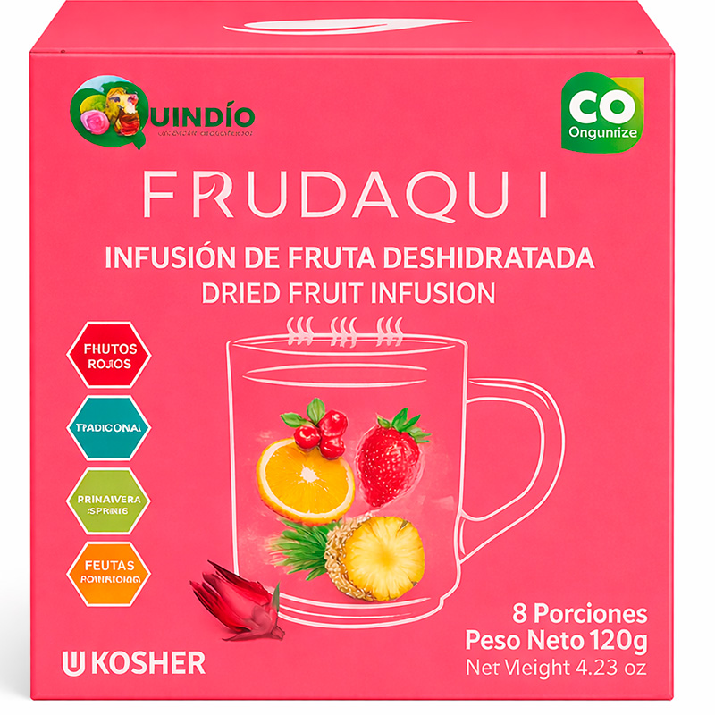 INFUSIÓN DE FRUTAS DESHIDRATADAS  15g X 8 Uds SURTIDAS
